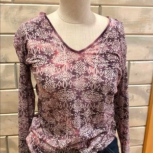 Prana lightweight hooded long sleeve